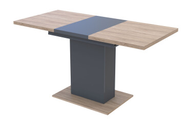 Rozkladací stôl Boston 150x70 cm Dub sonoma/Grafit