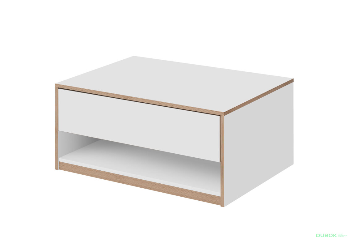 Konferenčný stolík 1s/90 biely Complex