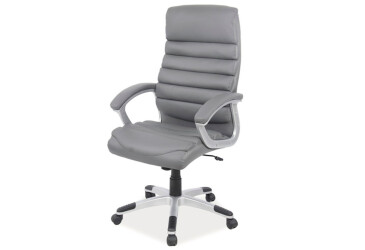 Otočné kreslo Q-087 sivé