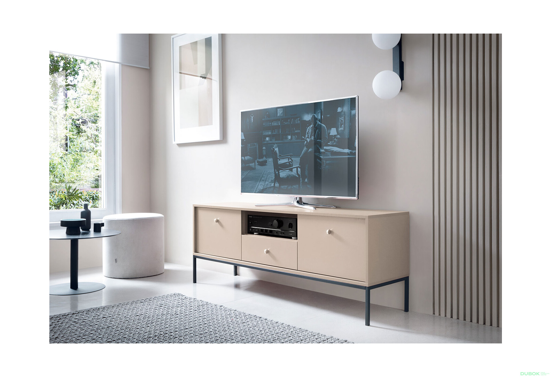 Fotografia 4 - TV stolík MRTV154 Mono pieskovo béž