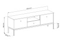 Fotografia 7 - TV stolík MRTV154 Mono pieskovo béž