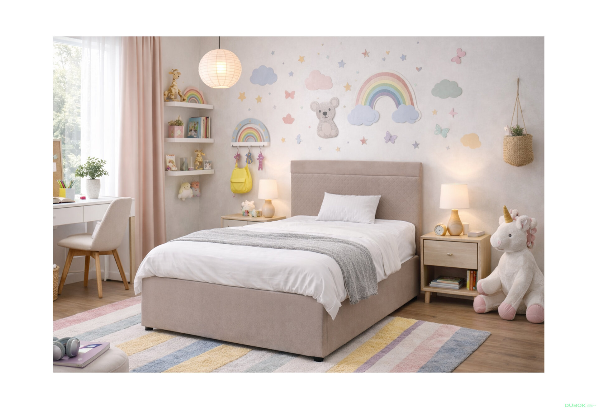 Fotografia 8 - Posteľ Fro Pik 120x200 Mono 233, béž