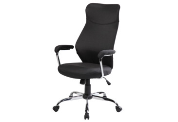 Otočné kreslo Q-319 čierne