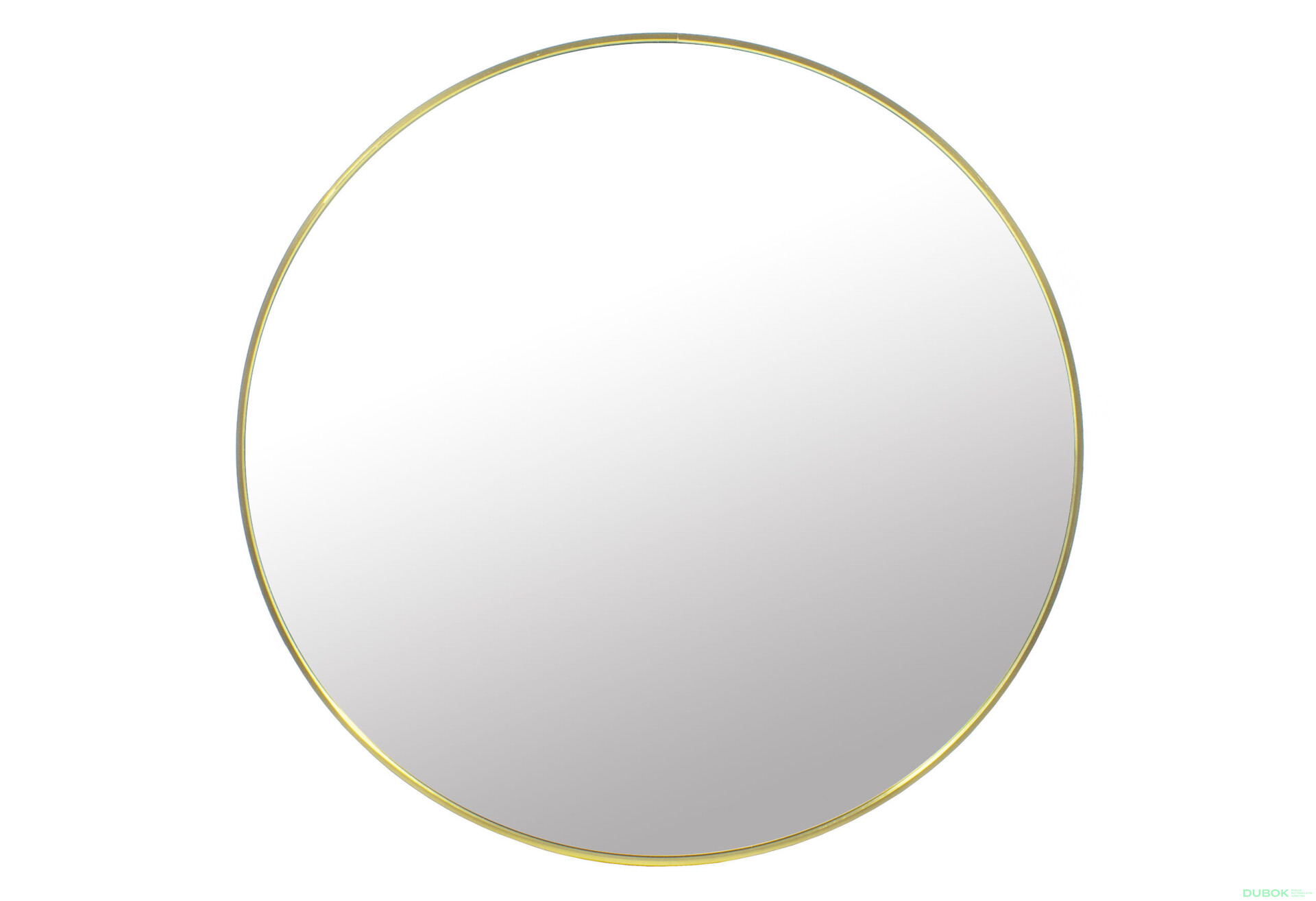 Fotografia 1 - Lustro 60cm złota rama
