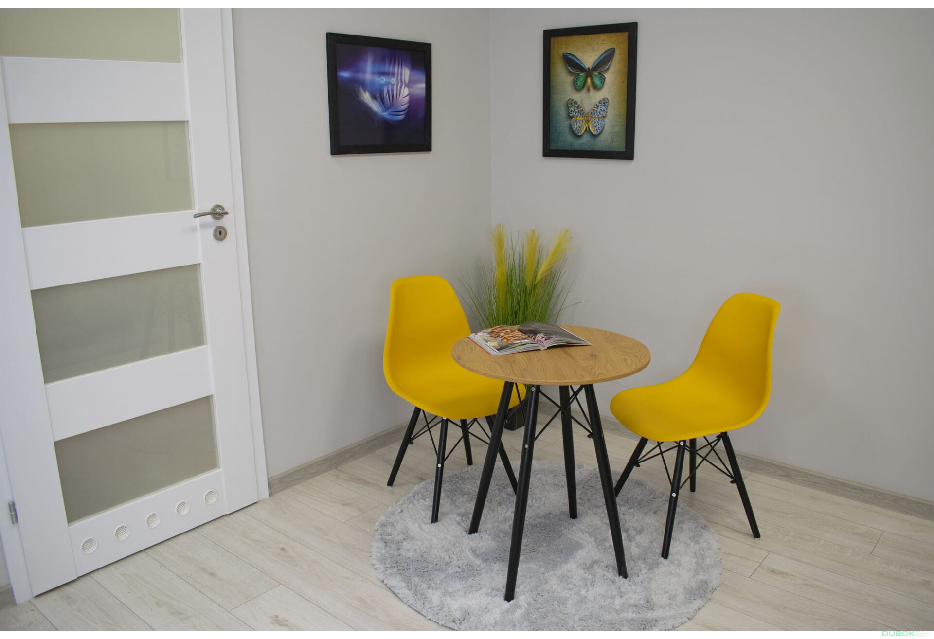 Fotografia 5 - Stół TODI Okrągły 60cm - dąb