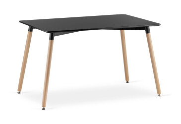 Stół ADRIA 120cm x 80cm - czarny