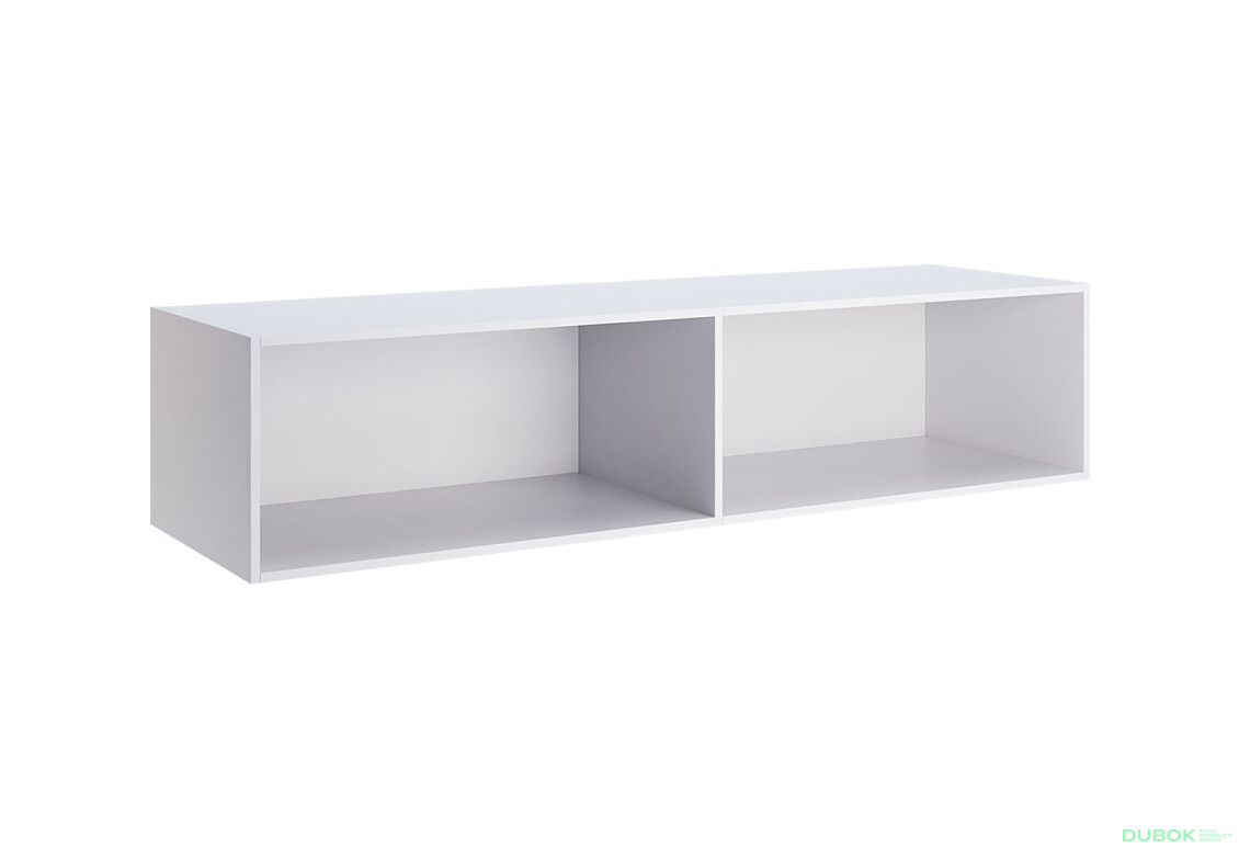 Korpus Nadstavec na skriňu 4dv Biely lesk Idea - Fotografia 1 Fotografia 1 - Korpus Nadstavec na skriňu 4dv Biely lesk Idea