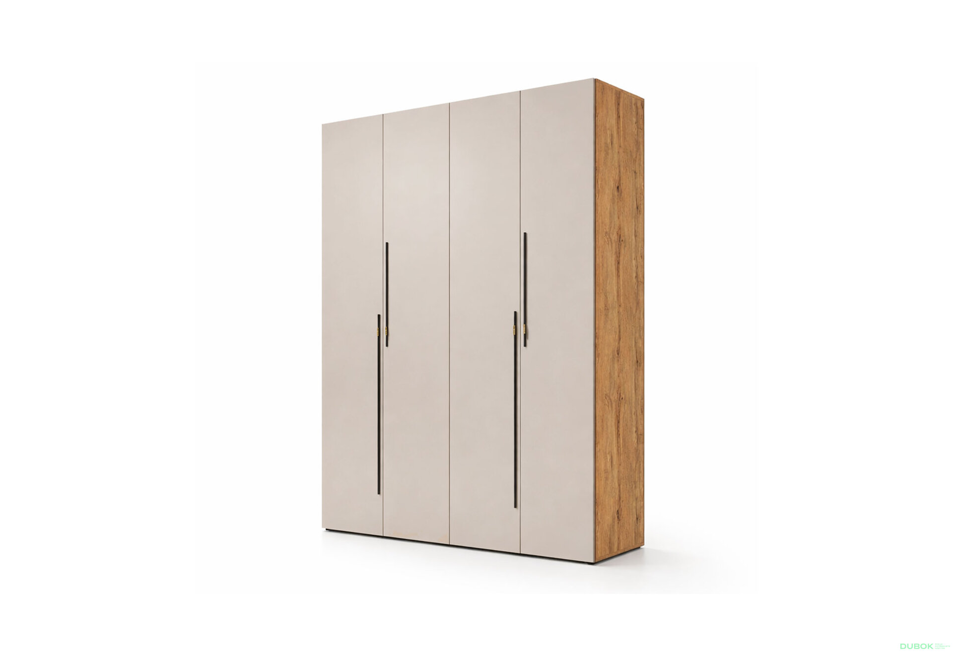 Fotografia 1 - Skriňa 4D 160 cm dub appalačský / kašmír Space