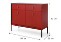 Fotografia 9 - Komoda MKSZ104 Mono bordo
