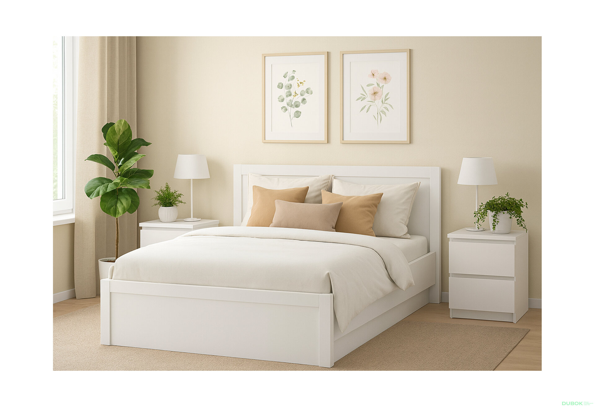 Fotografia 10 - Posteľ 120x200 s úložným priestorom biela Jazz