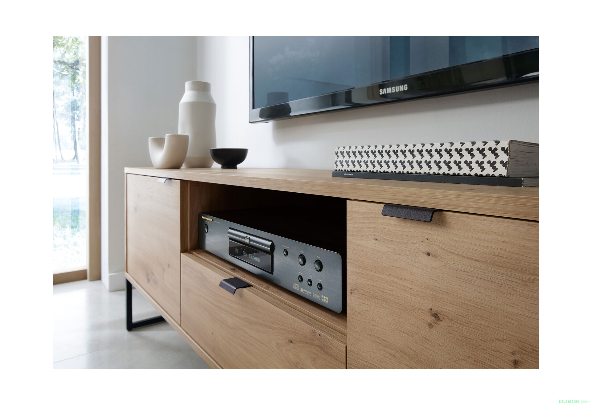 Fotografia 5 - TV stolík ARTV153 dub artisan Amber