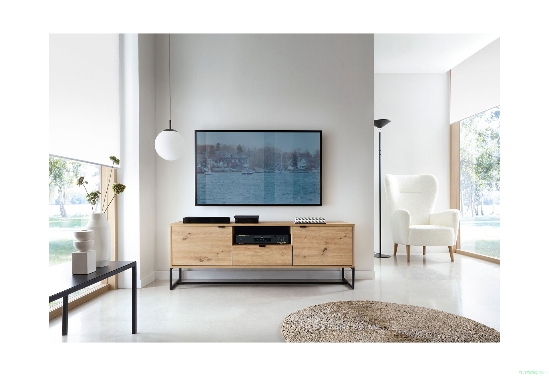 Fotografia 6 - TV stolík ARTV153 dub artisan Amber