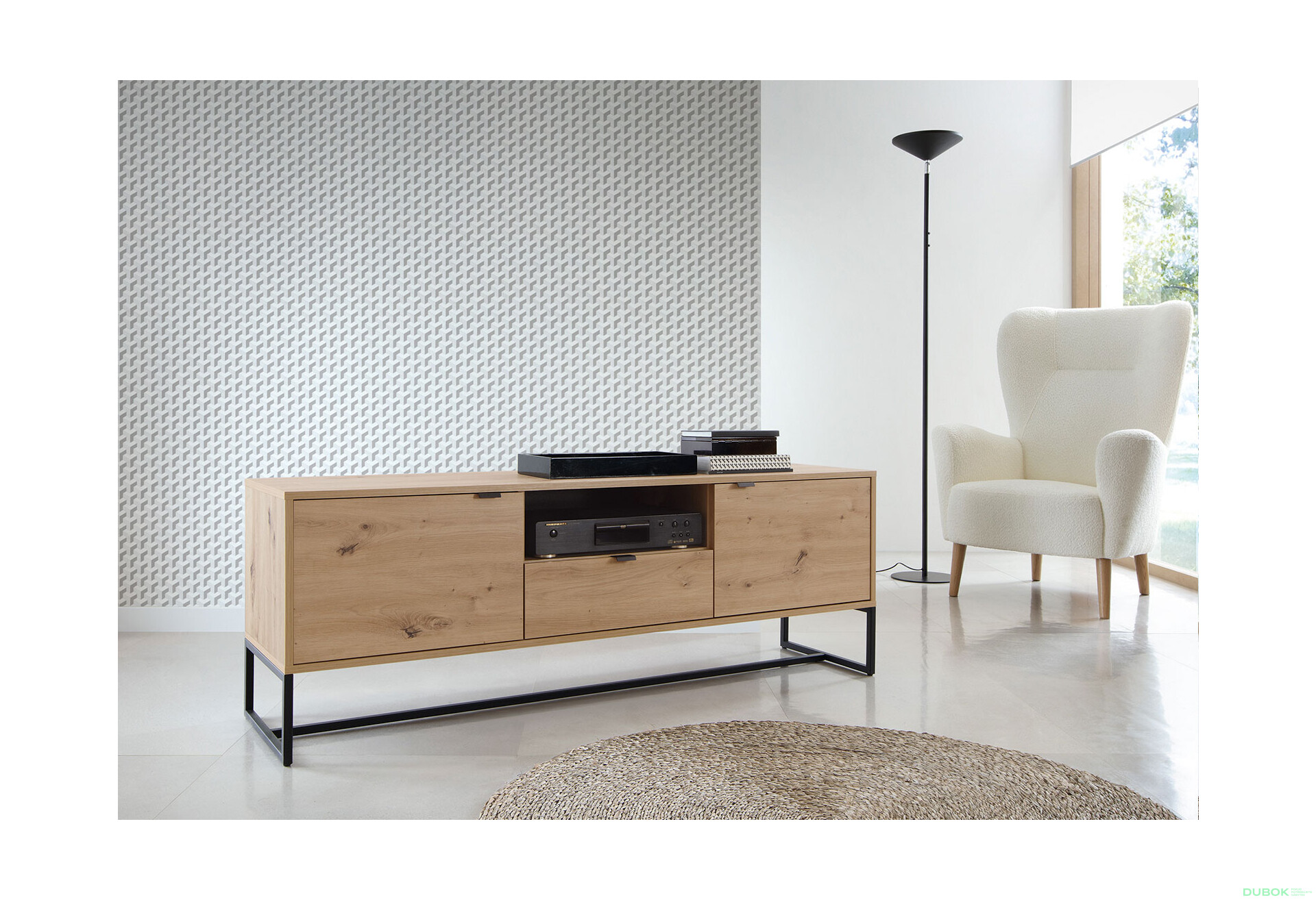 Fotografia 7 - TV stolík ARTV153 dub artisan Amber