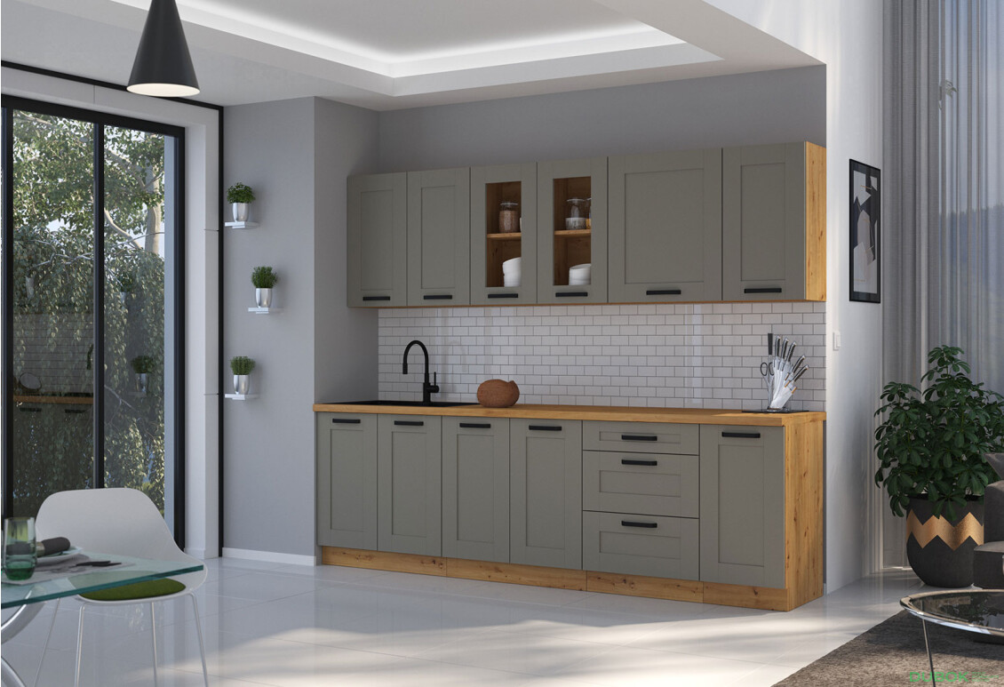 Fotografia 6 - Modulárna kuchyňa Luna artisan / clay grey