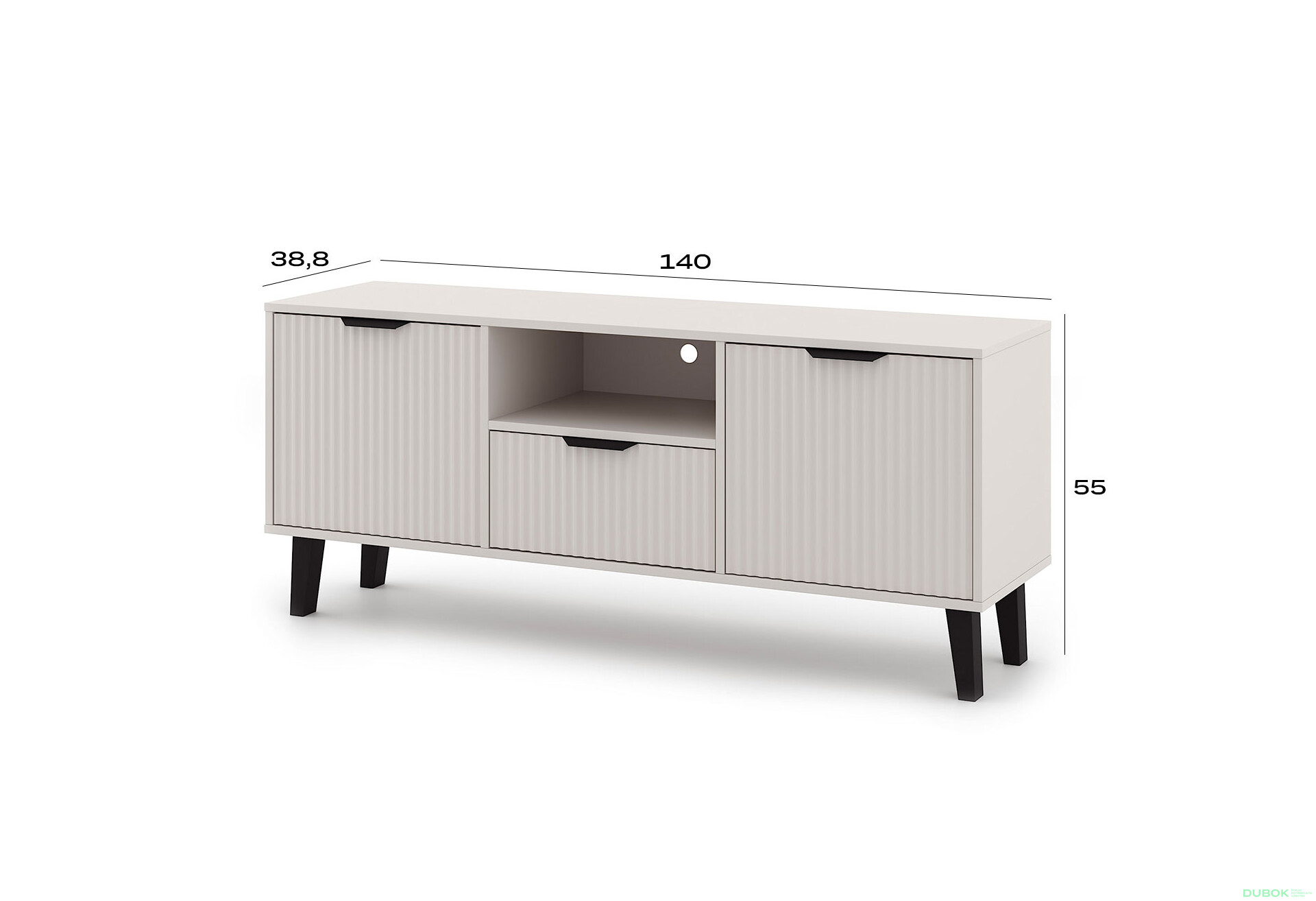 Fotografia 2 - TV stolík Borg Duo 2D1S kašmír