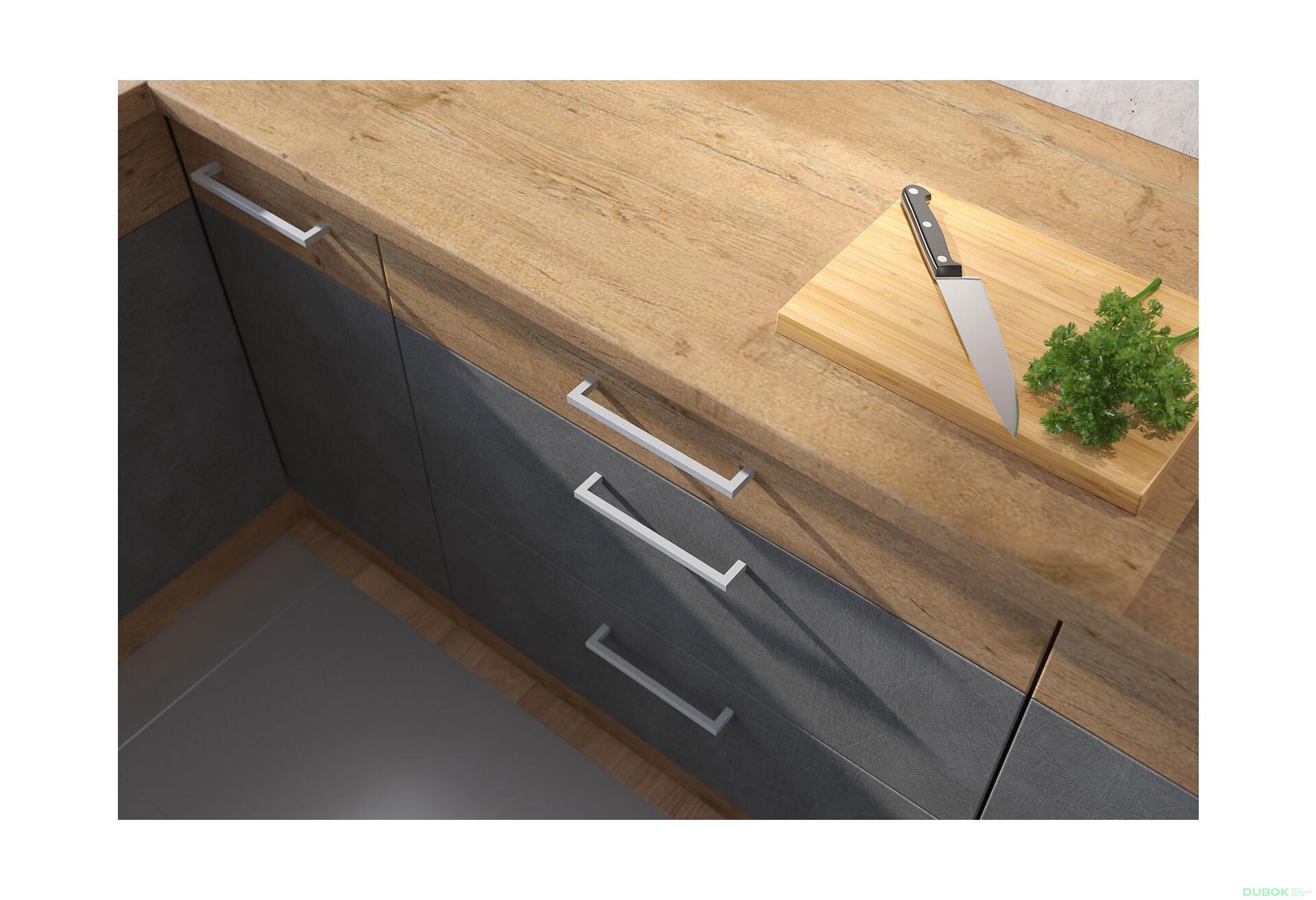 Fotografia 4 - Pracovná doska Dub Lancelot 300x60x0.28 cm Storaz-Lempert