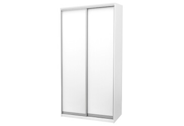 Skriňa 2D 1200x600x2400, 2 DTD, biela
