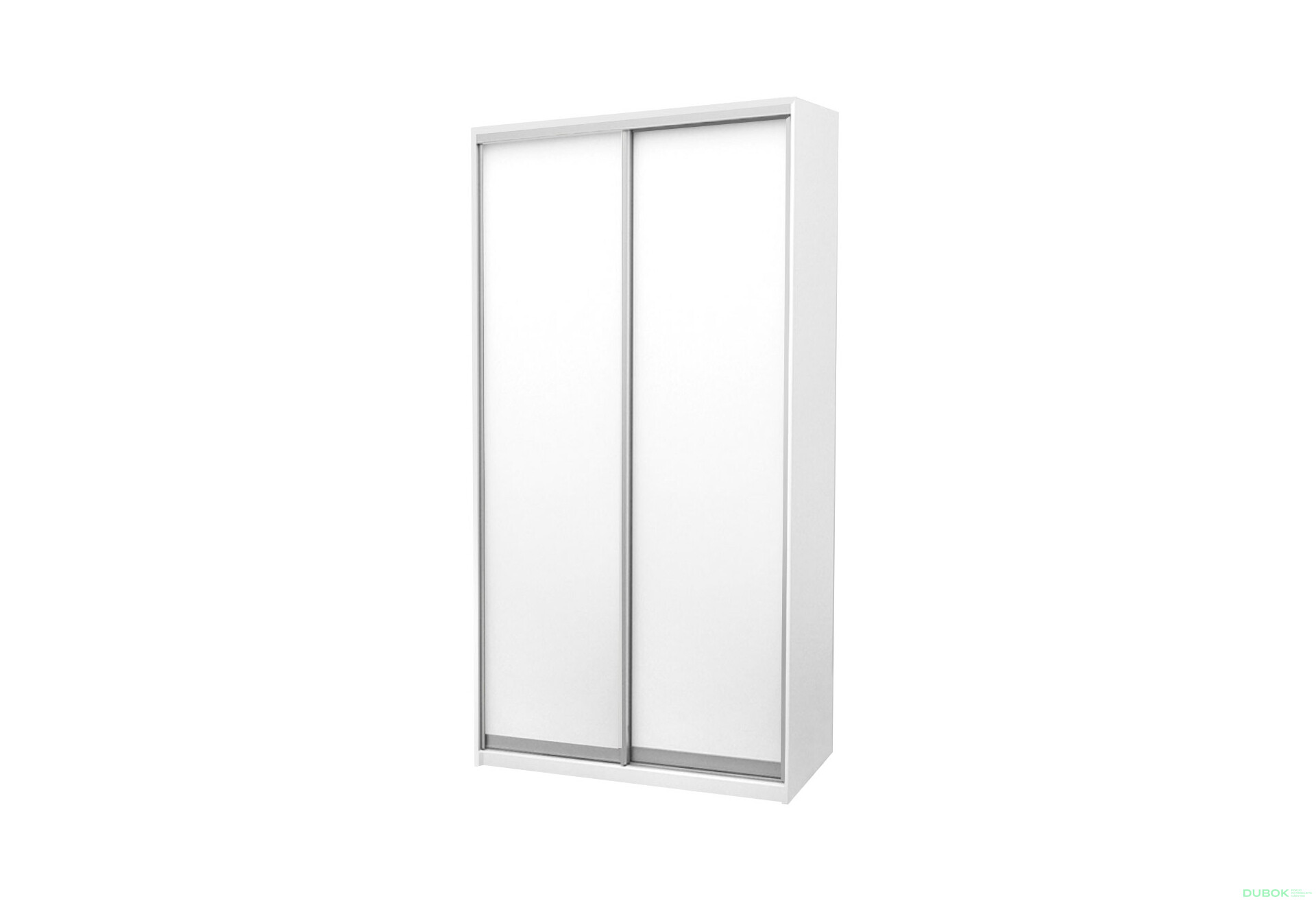 Fotografia 1 - Skriňa s posuvnými dverami Komforto 2 DTD 120x240x60 cm Biela
