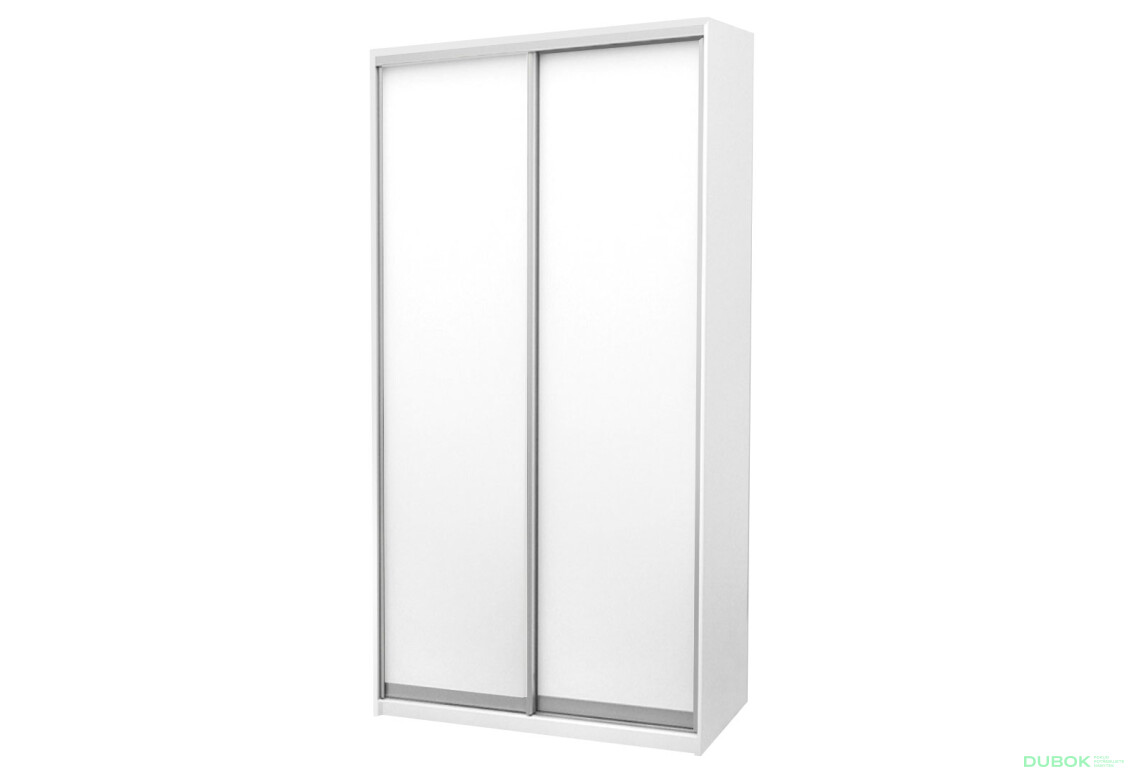 Skriňa 2D 1200x600x2400, 2 DTD, biela - Fotografia 1 Fotografia 1 - Skriňa 2D 1200x600x2400, 2 DTD, biela