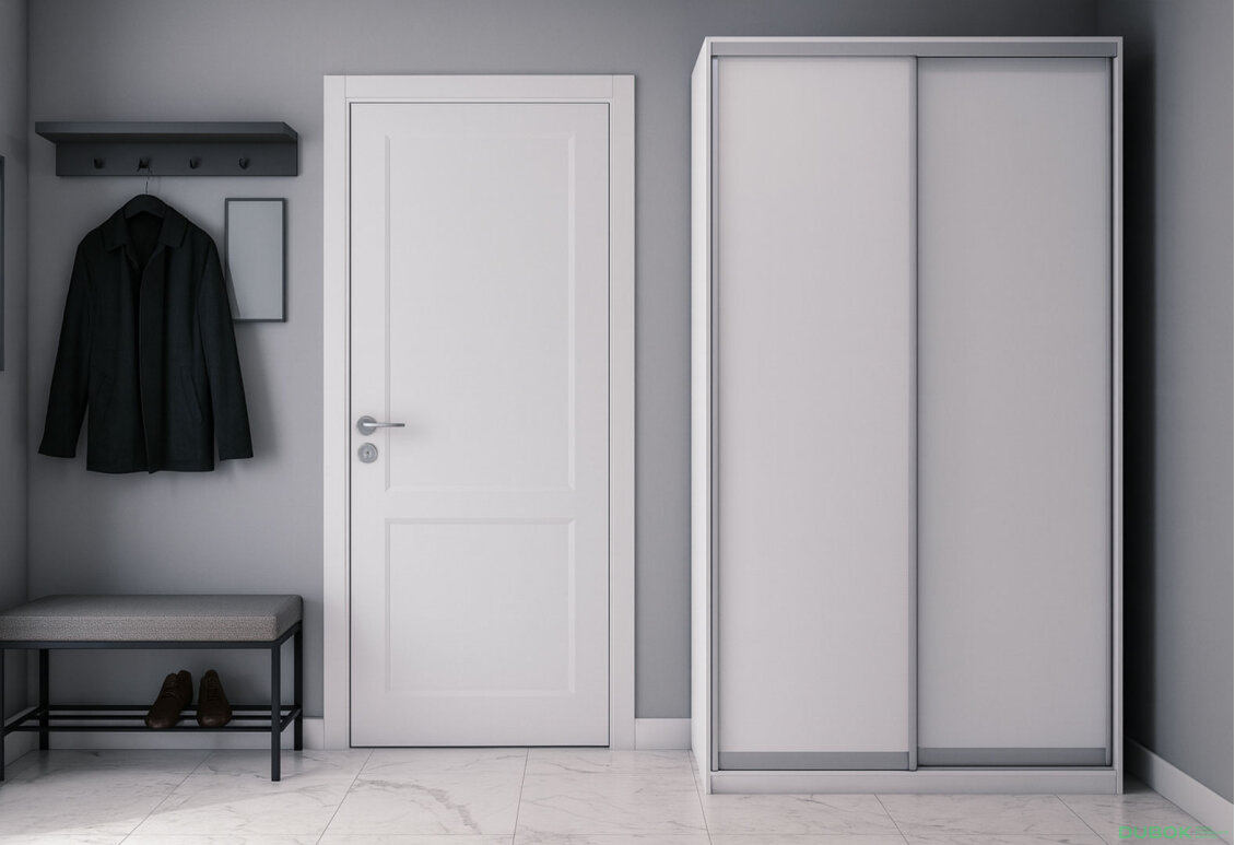 Fotografia 4 - Skriňa 2D 1200x600x2400, 2 DTD, biela