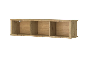 Závesný regál otvorený 125 dub artisan Ayson