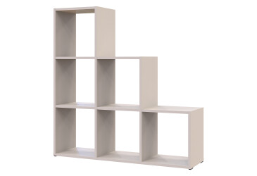 Regál otvorený Step 3х3 102.6х28.8х106.1 kašmír
