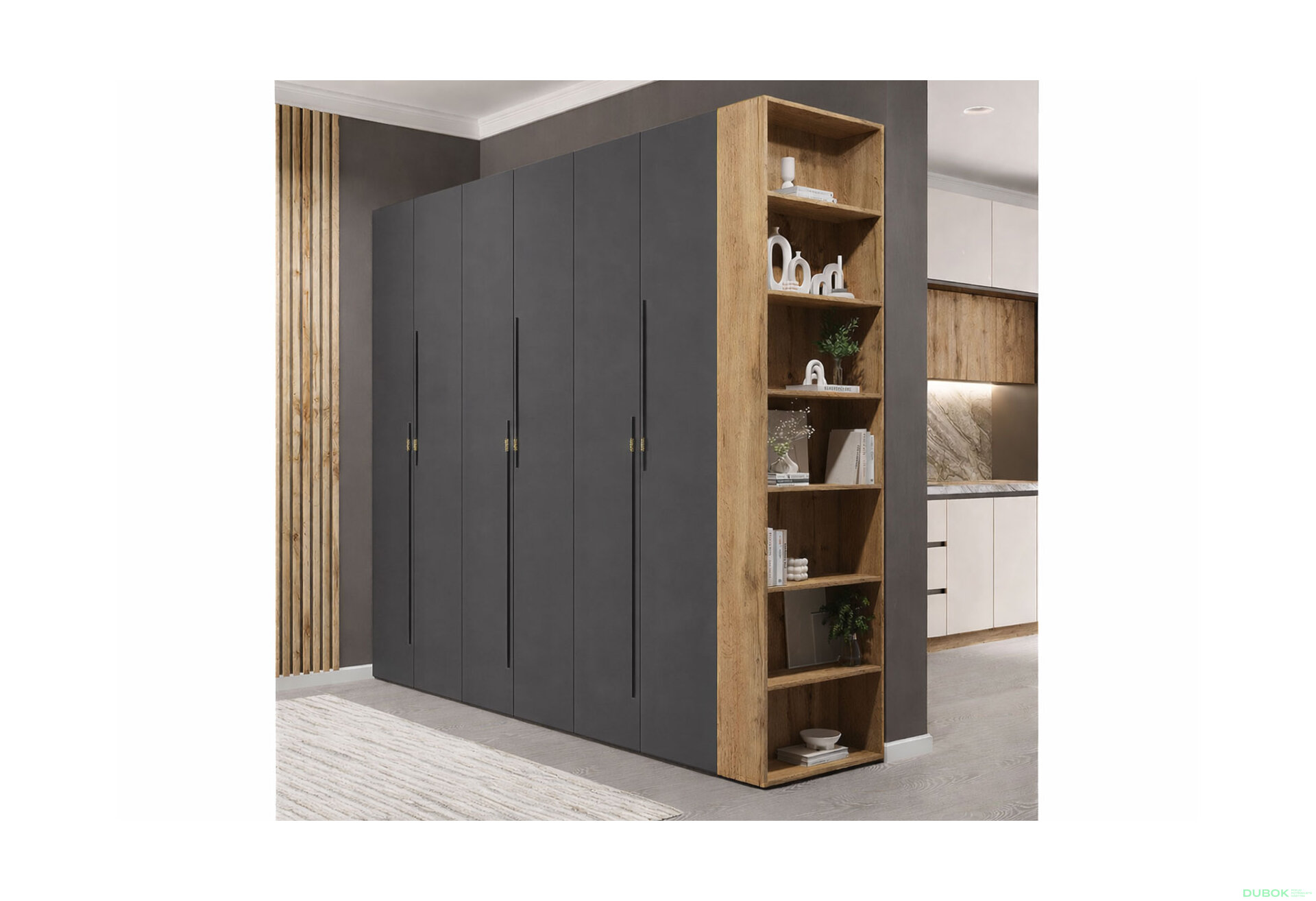 Fotografia 2 - Rohové zakončenie Space (v-2200) dub apalačský