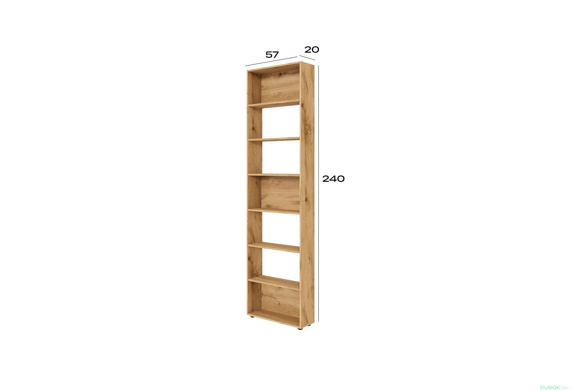 Fotografia 2 - Rohové zakončenie Space (v-2400) dub apalačský