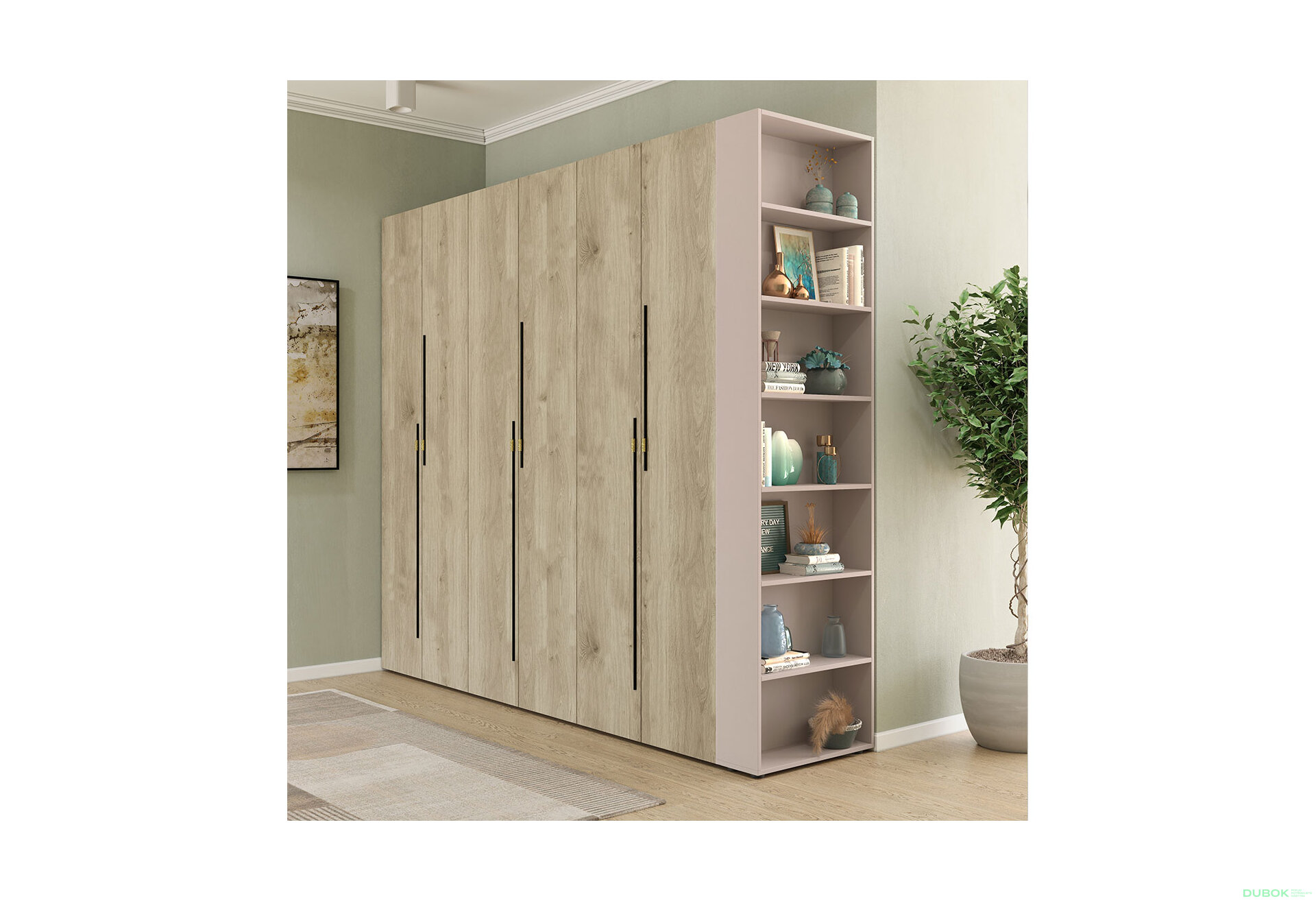 Fotografia 3 - Rohové zakončenie Space (v-2400) dub apalačský