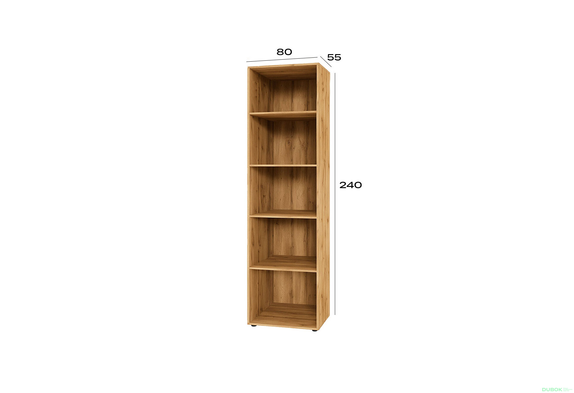 Fotografia 2 - Korpus modul 3 (h-2400*800) dub apalačský Space