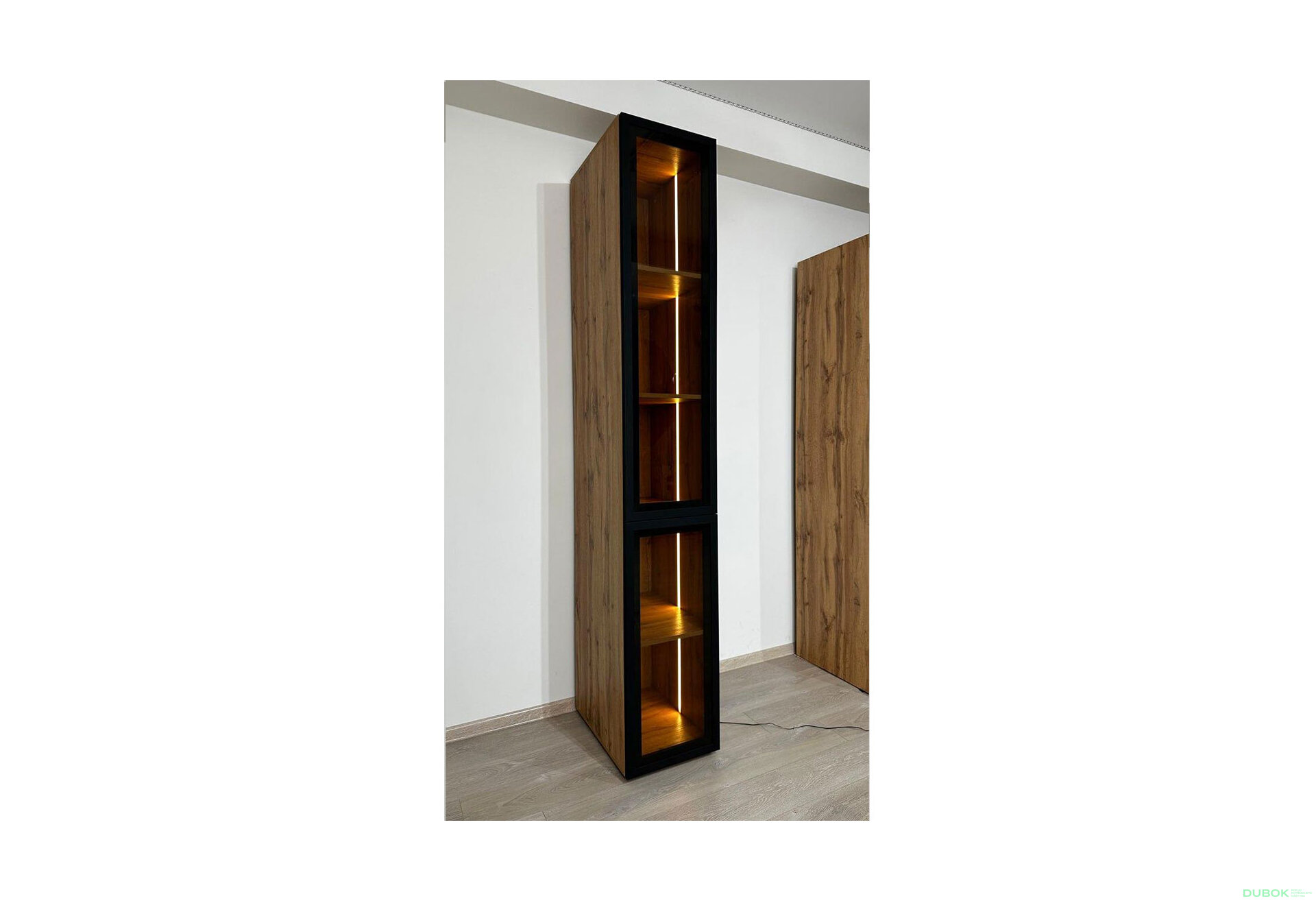 Fotografia 4 - Modul s osvetlením (v-2200*400) dub apalačský Space