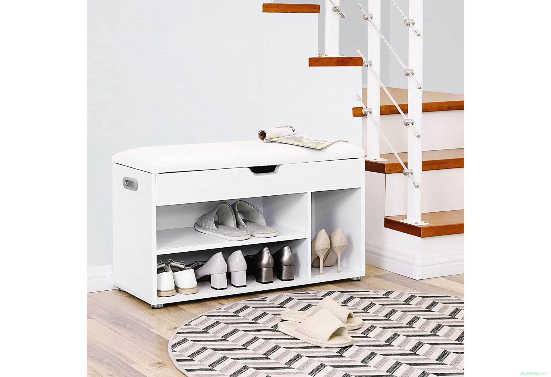 Fotografia 7 - Szafka na Buty z Siedziskiem - LHS30W
