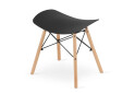 Taboret KORFU - czarny x 1 - Fotografia 4 Fotografia 4 - Taboret KORFU - czarny x 1