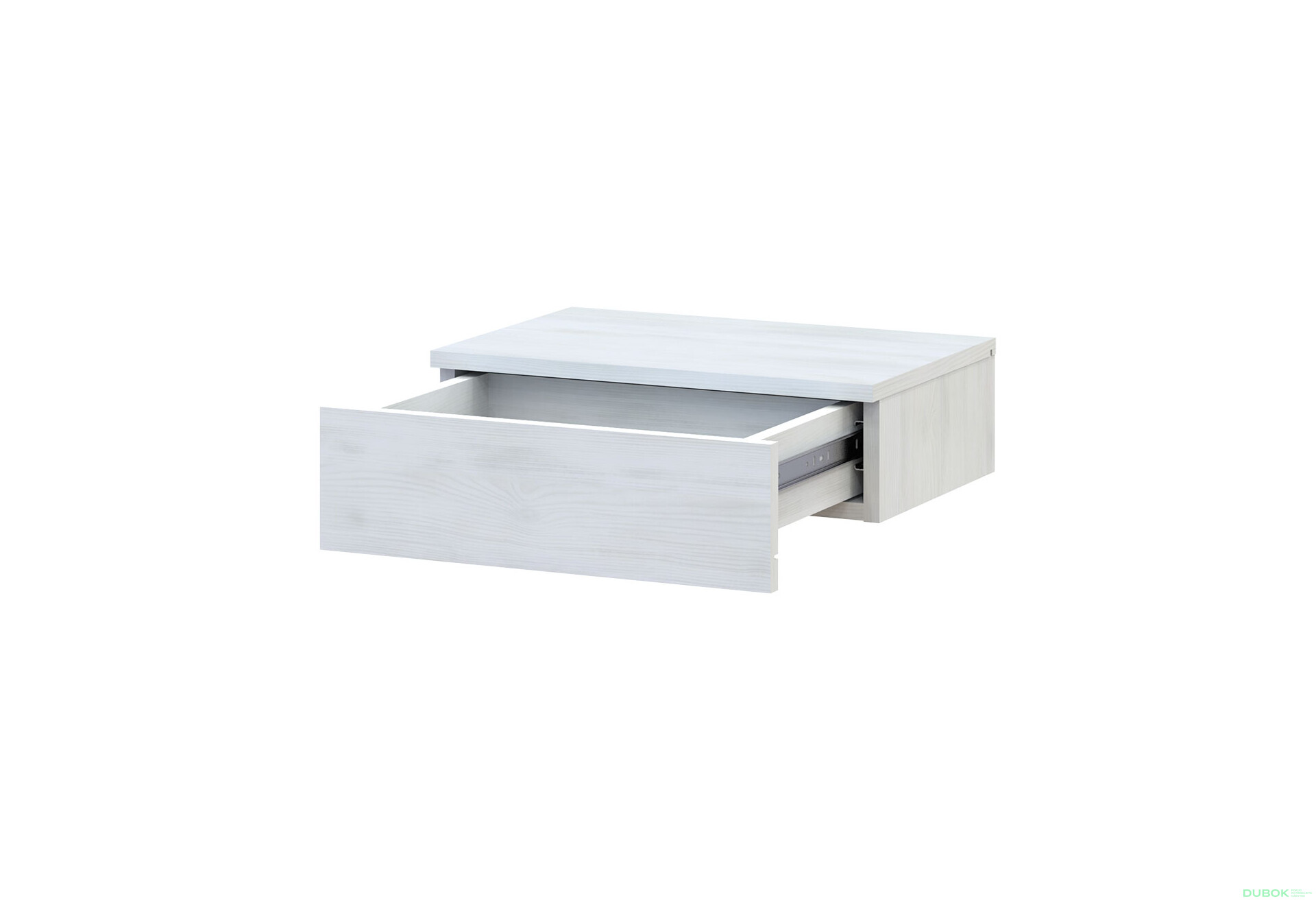 Nočný stolík Levía biely strom 1š 46x31x15 - Fotografia 6 Fotografia 6 - Nočný stolík Levía biely strom 1š 46x31x15