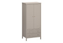 Fotografia 1 - Skriňa dvojdverová so zásuvkami Kleo 91x201x61 cm Taupe
