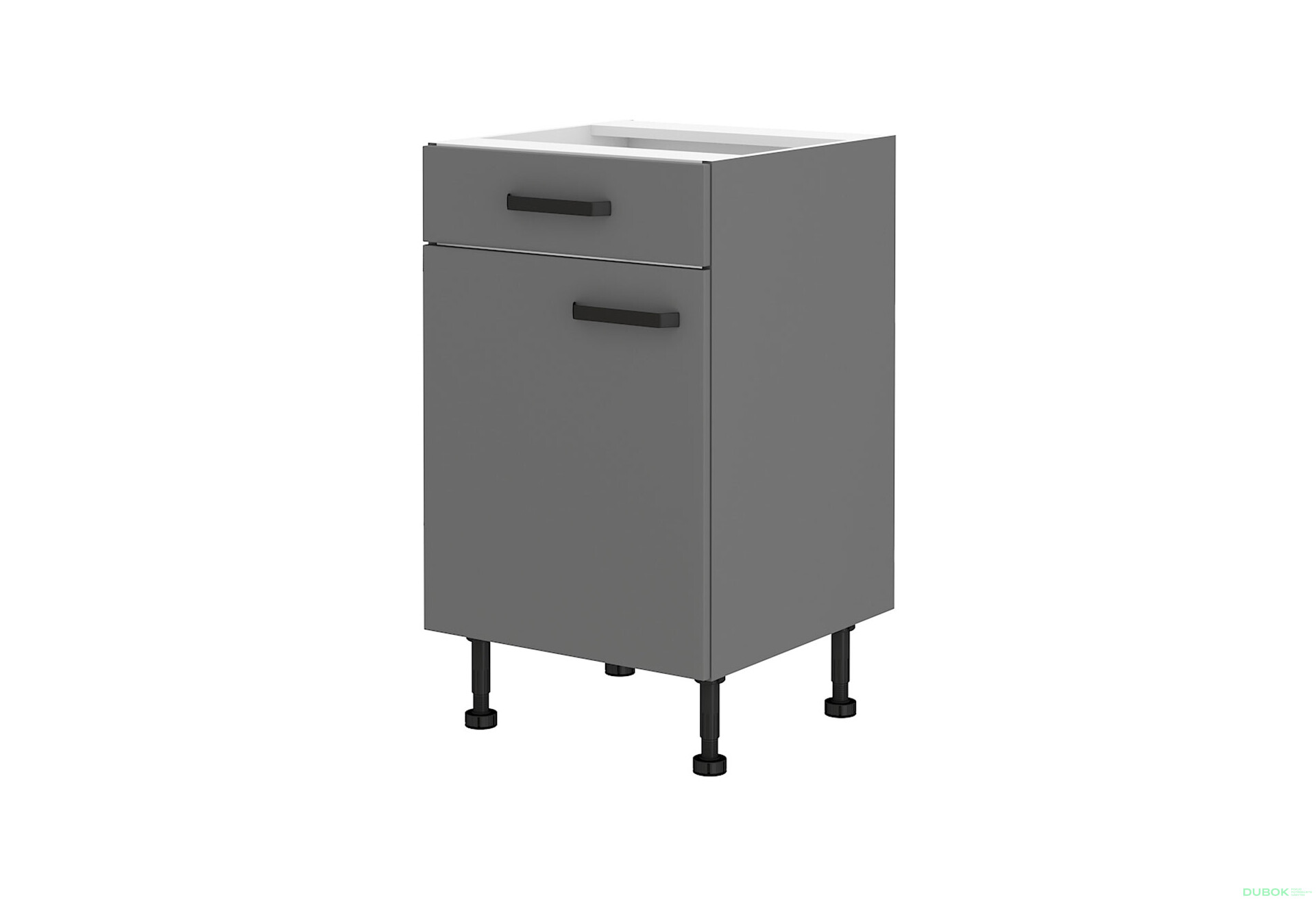 Fotografia 1 - 50 D 1F 1S BB premium box Nessa antracit