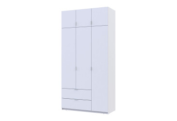 Skriňa Lukas 3D 120 biela