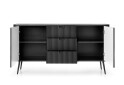 Komoda KSZ-168 čierna, čierne nohy Zova - Fotografia 3 Fotografia 3 - Komoda KSZ-168 čierna, čierne nohy Zova