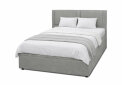 Fotografia 1 - Posteľ Fro Sol 160x200 s roštom, úložným priestorom Mono 246, sivá