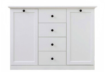 Komoda 2d4s biela Brandson