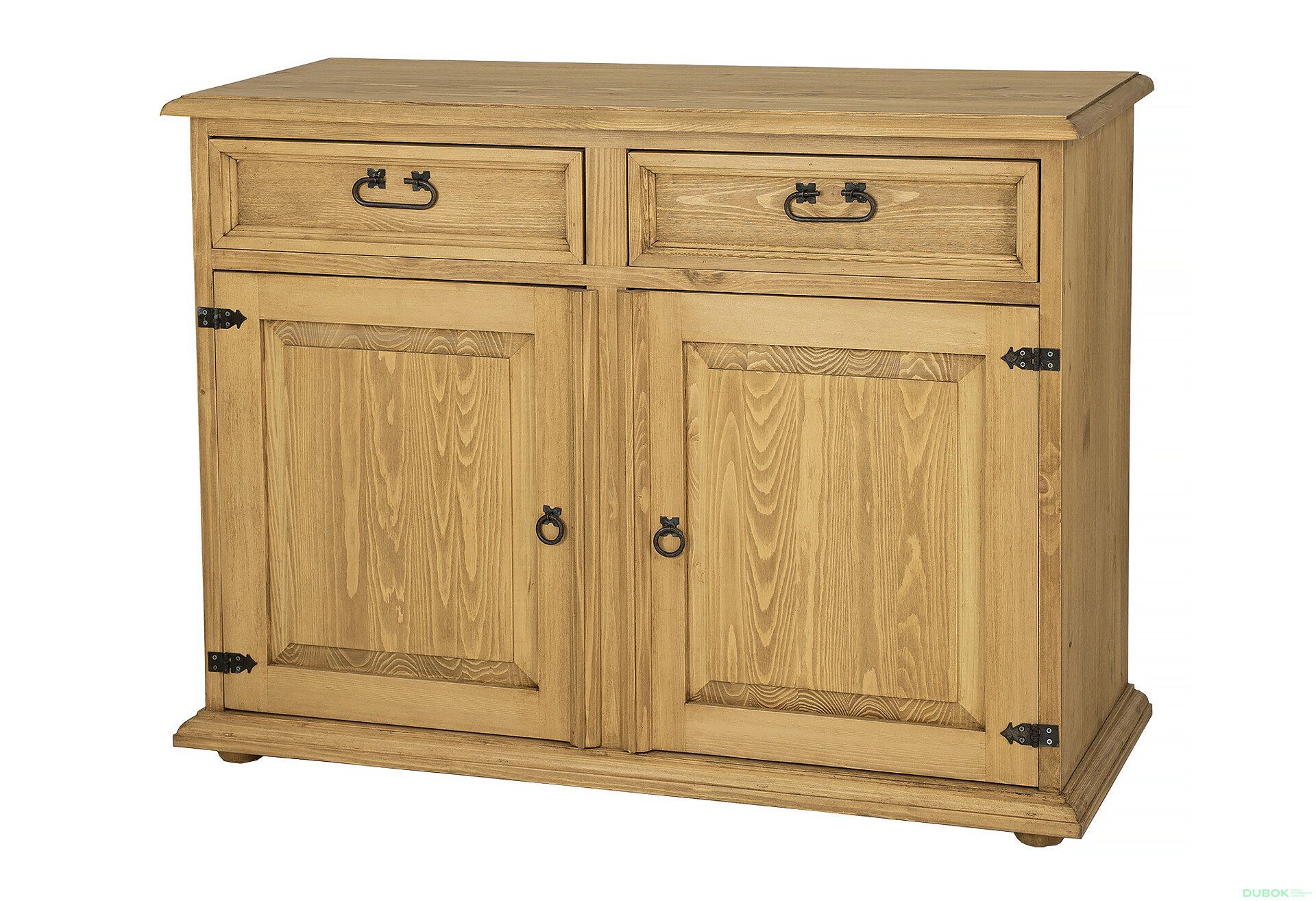 Fotografia 1 - Komoda 2d2s medová borovica Classic Wood