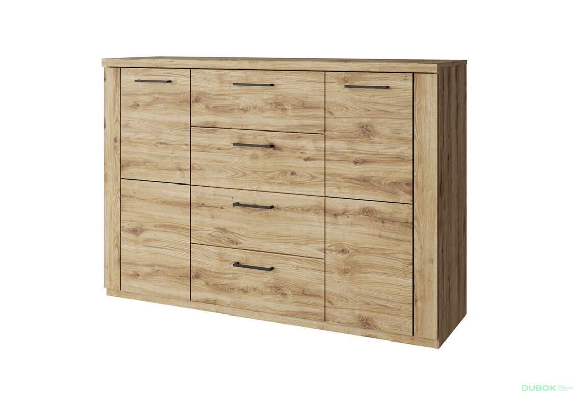 Fotografia 1 - Komoda 2d4s dub navarra Doorset