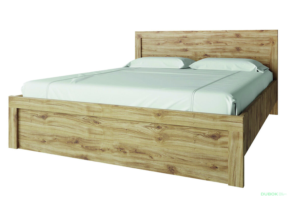 Posteľ 160x200 dub navarra Doorset