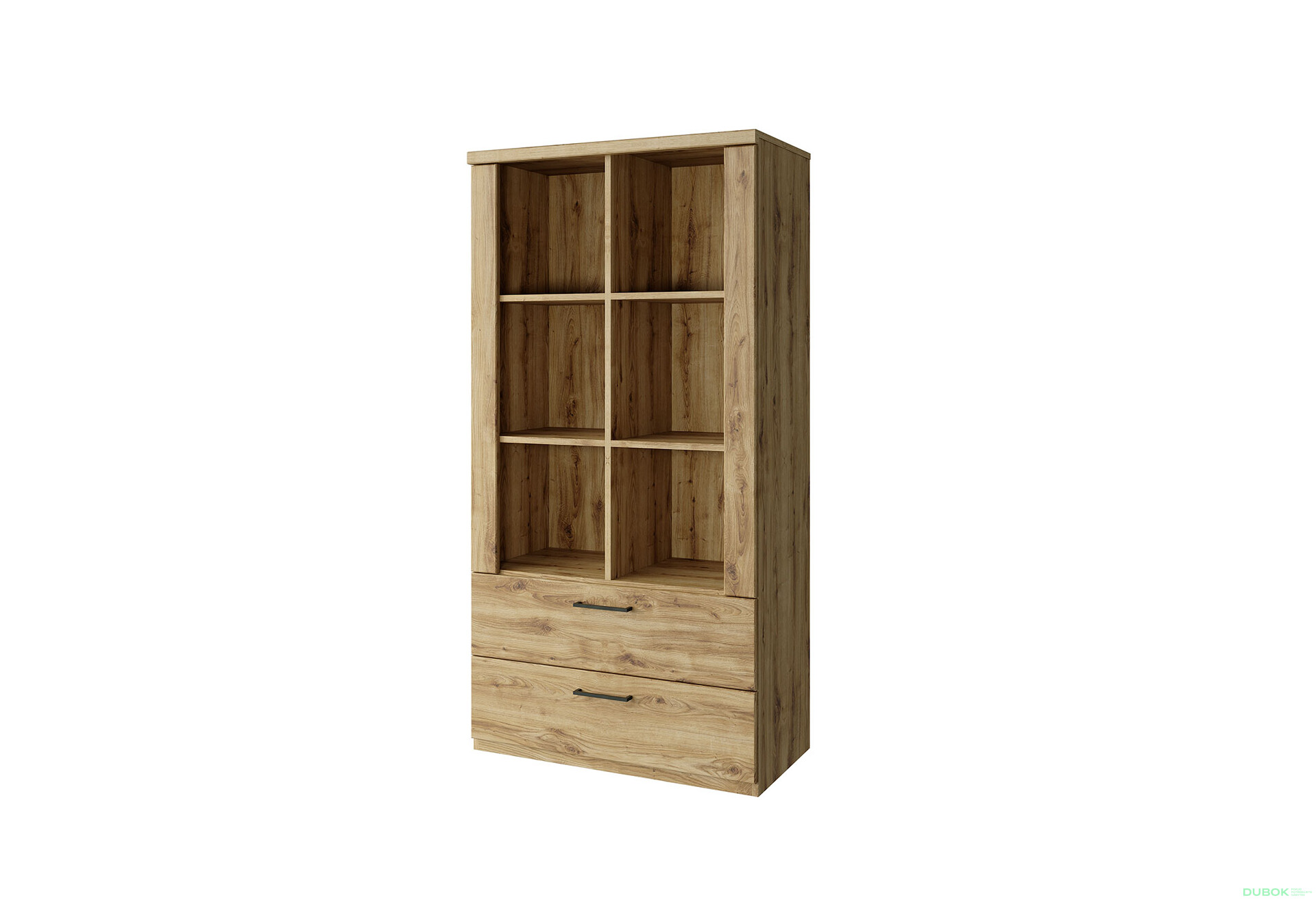 Fotografia 1 - Regál otvorený nízky 2s dub navarra Doorset