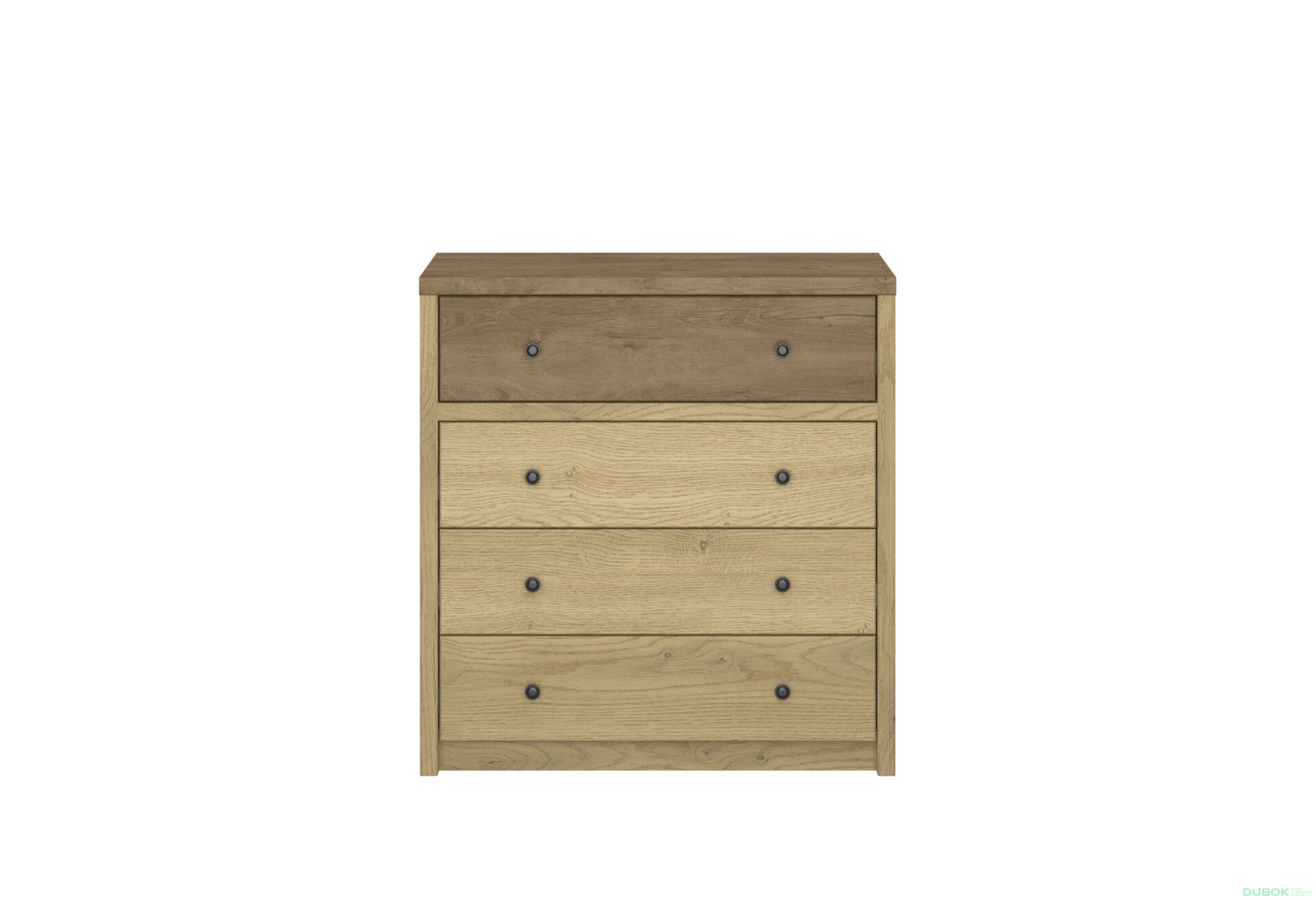 Fotografia 1 - Komoda 4s dub cremona / dub lefkas Denzel