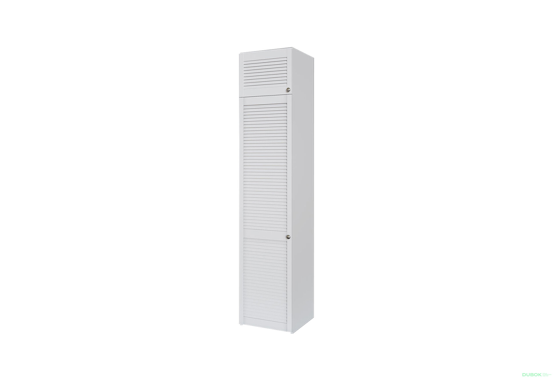 Fotografia 1 - Skriňa č. 1 + Antresol Biela Módulná skriňa Texas