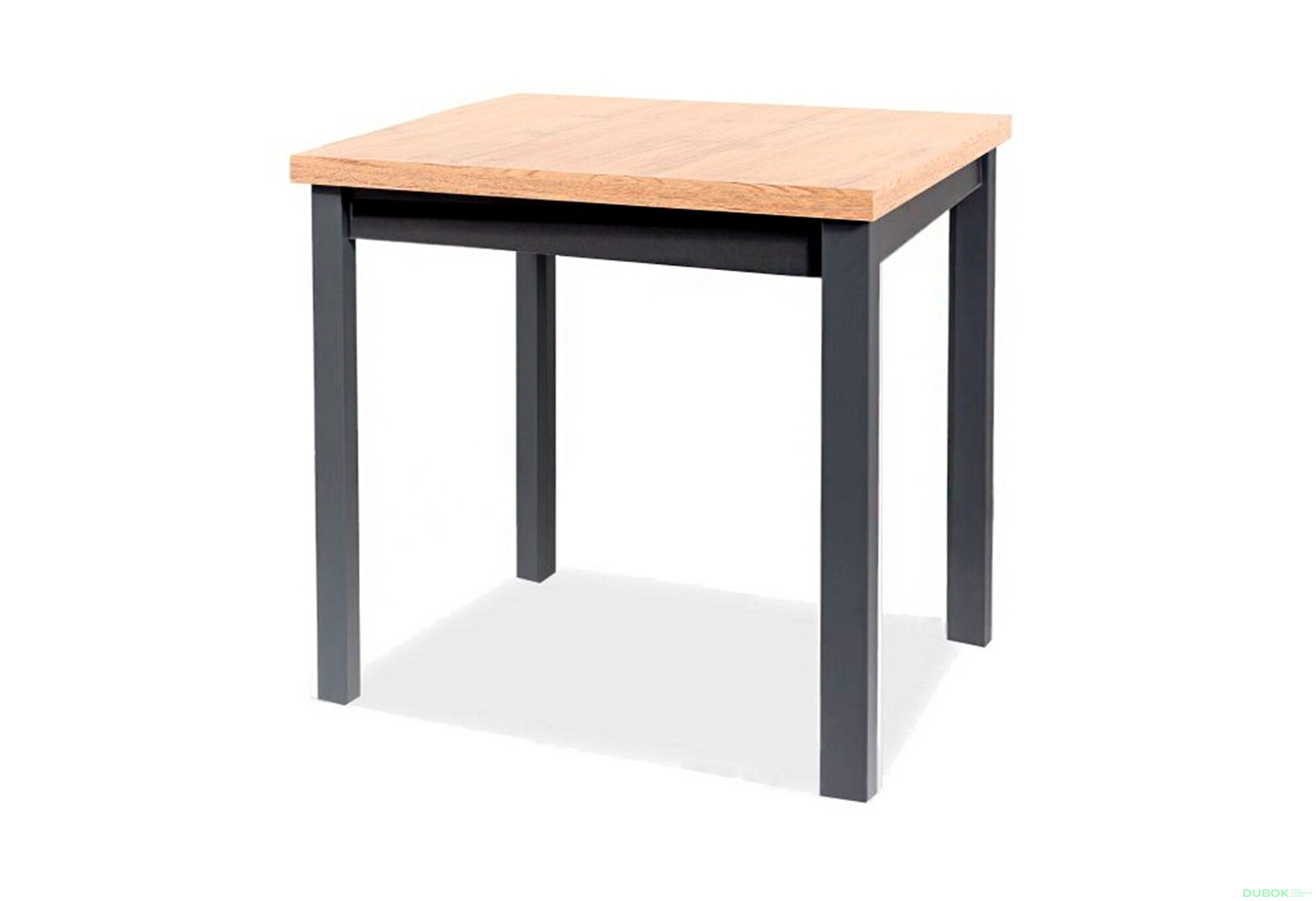 Fotografia 1 - Stôl Adam 90x65 dab artisan / čierny