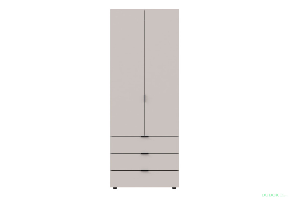 Skriňa dvojdverová Gelar 77.5 cm Kašmír - Fotografia 3 Fotografia 3 - Skriňa dvojdverová Gelar 77.5 cm Kašmír