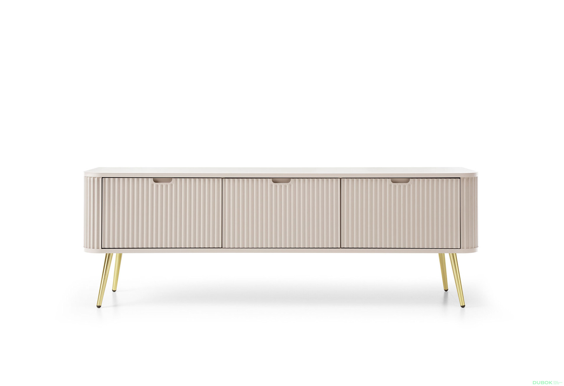 TV stolík RTV-168 kašmír, zlaté nohy Zova - Fotografia 2 Fotografia 2 - TV stolík RTV-168 kašmír, zlaté nohy Zova