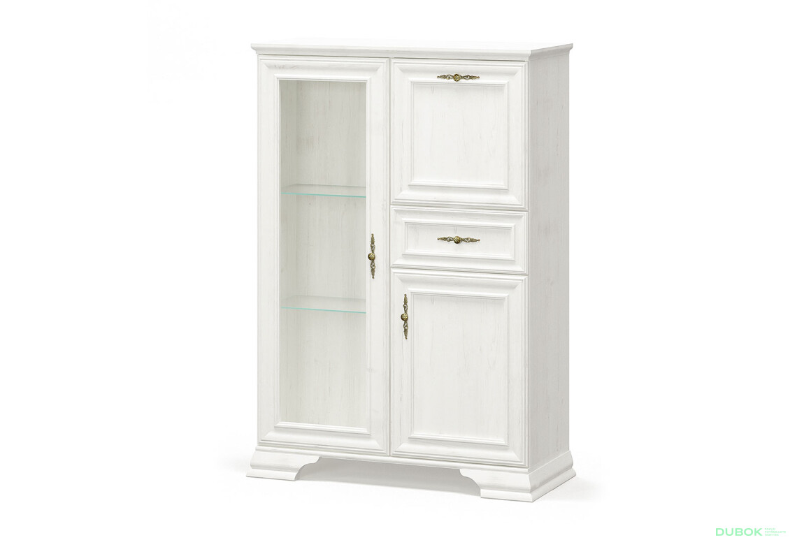 Komoda s barom 1d1w1s1b borovica anderson Irys - Fotografia 1 Fotografia 1 - Komoda s barom 1d1w1s1b borovica anderson Irys